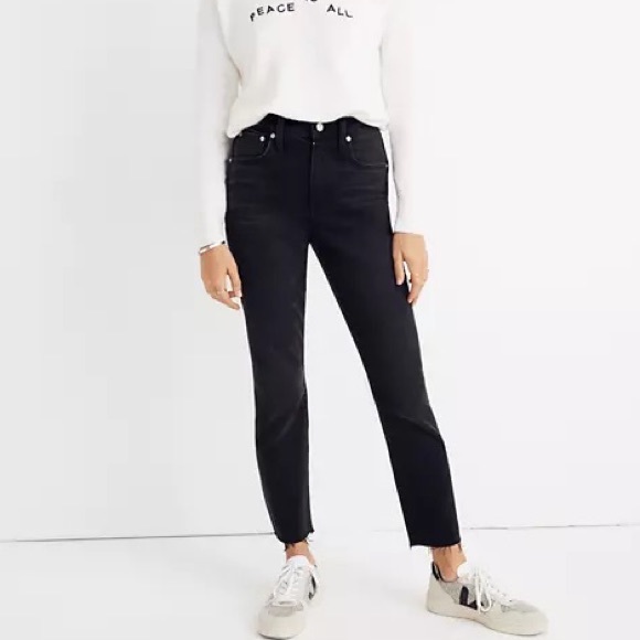 Madewell Denim - Madewell High Rise Crop Boy Jean